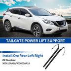 Set of 2 Rear LH RH Tailgate Power Lift Supports for Nissan Murano (2015–2021) No. 905615AA1A