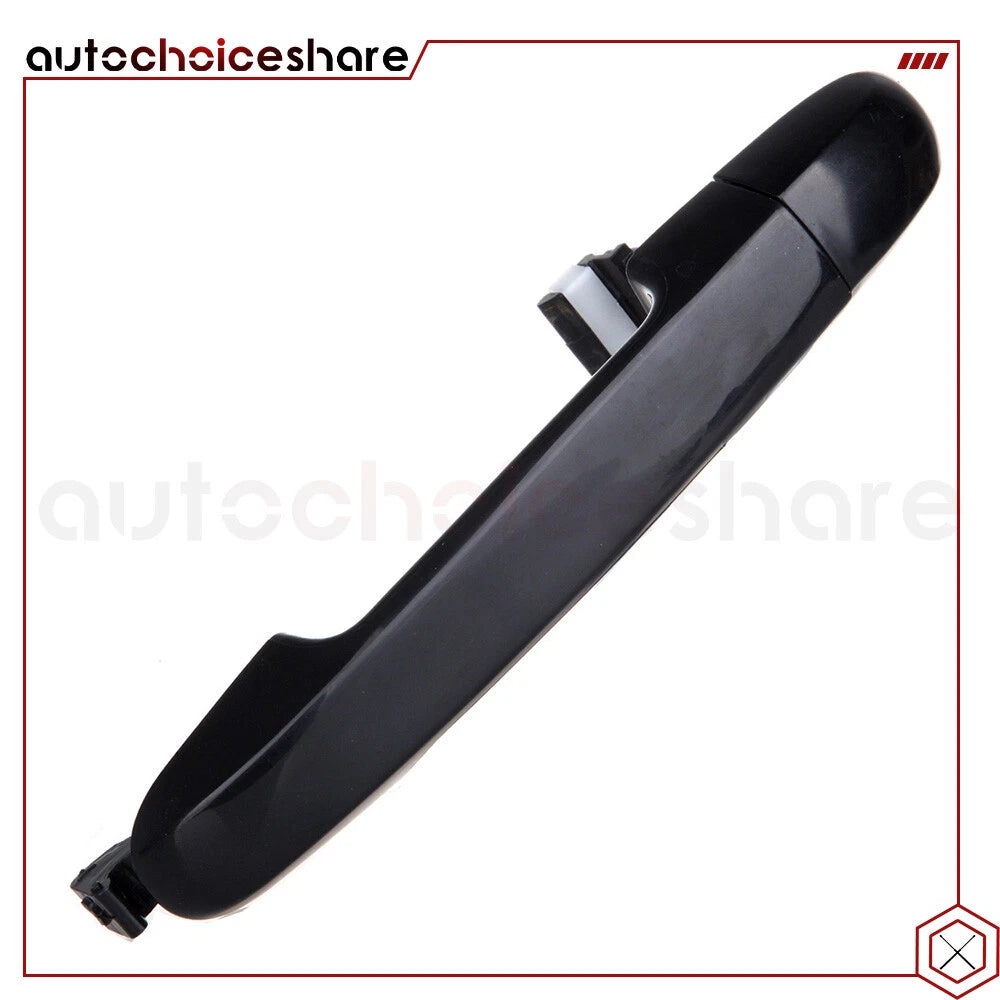 1X Black Exterior Door Handle for Hyundai Elantra (2006-2012)