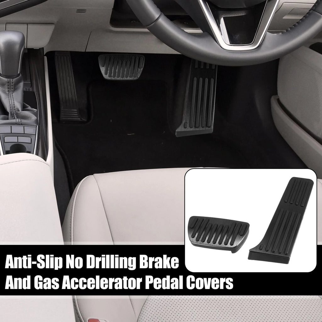 Anti Slip Brake and Gas Accelerator Pedal Pad Kit for Toyota 