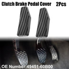 2X Gas Pedal Covers for Suzuki Aerio (2002–2007) Black