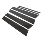 Set of 6 Carbon Fiber Window B Pillar Trim Covers for BMW X1 E84 (2011–2015)