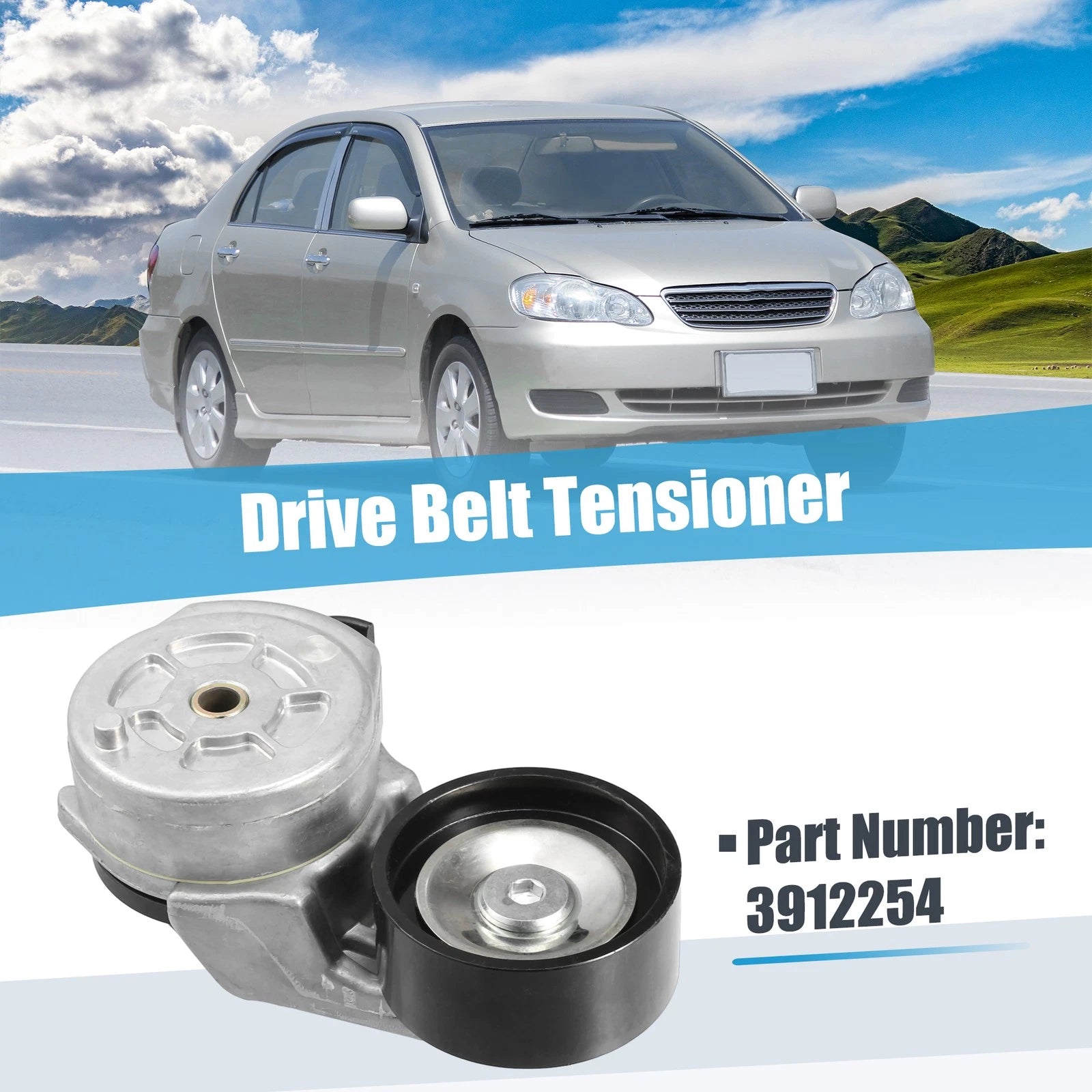 Belt Tensioner Pulley Assembly No. 3912254 for Dodge Ram 2500 (1994–2002)