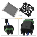 Radiator & Cooling Fan Kit 2411816 for Polaris Ranger 1000 Crew Diesel (2015–2018)