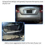 Rear Lower Bumper Lip Diffuser Splitter for Nissan Maxima (2009–2015)
