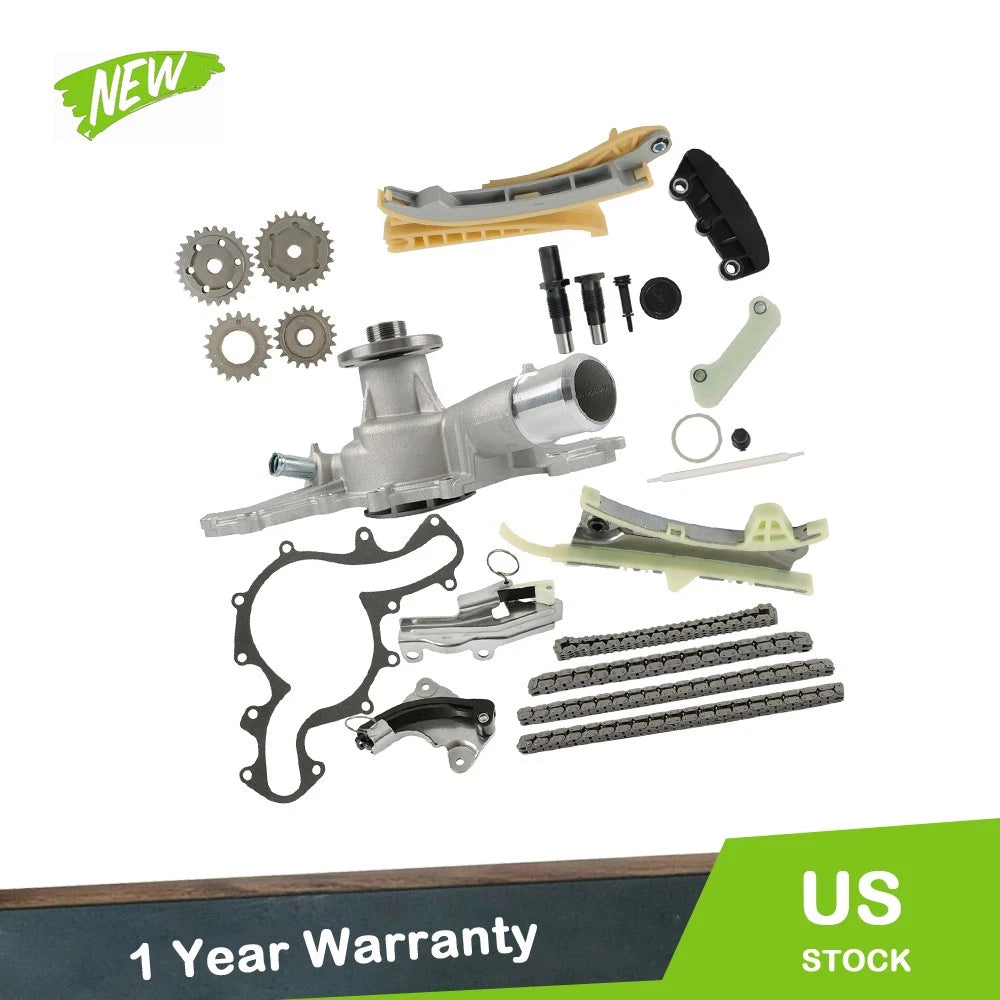 Timing Chain Kit with Gears and Water Pump for Ford Mazda Mercury 4.0L V6