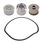 Aluminum Gilmer Belt Drive Pulley Kit for Ford Small Block (Full Set)