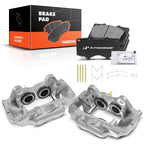 Ceramic Brake Pads and Brake Caliper Front for Toyota Sequoia 2018–2024