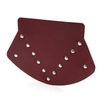 Rear Fender Mudguard Cover PU Leather Red for Harley Sportster 883XL (2004-2023)
