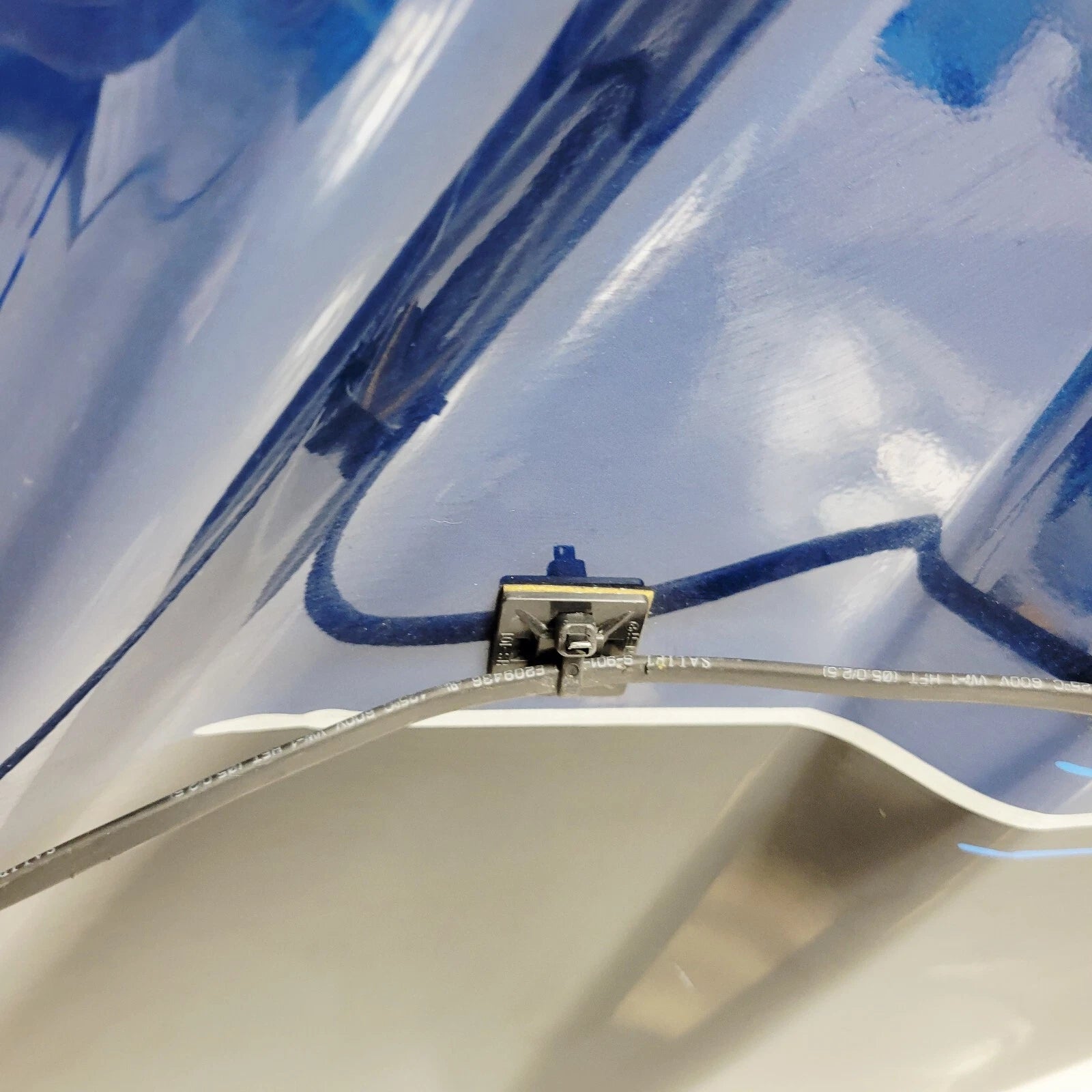 Left Legend Blue 2 Tone with Chrome Accent for Harley-Davidson Touring (2014–2023)