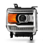 HID Headlight w/ LED DRL for GMC Sierra 2500HD (2016–2019) Right Passenger Side