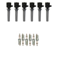 Set of 6 NGK Ignition Coils & Iridium Spark Plugs for Ford Escape Taurus MPV Sable (3.0 V6)