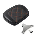 Sissy Bar Backrest Pad Kit for Harley Road King FLHR, Road Glide FLTR