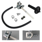 Fuel Gas Petcock Valve & Lever for Honda Recon 250 Rancher 350 Foreman 500 T