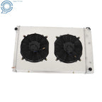 4 Row Radiator with Shroud Fan for Chevy C/K 10/20/30 (1973–1987) & Blazer (1973–1991)