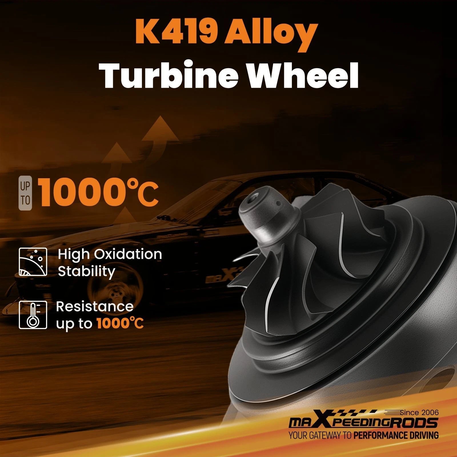 Billet Turbo Cartridge for Chevy Trailblazer L3 BD8ER BE8ER BF8ER (2002–2009)