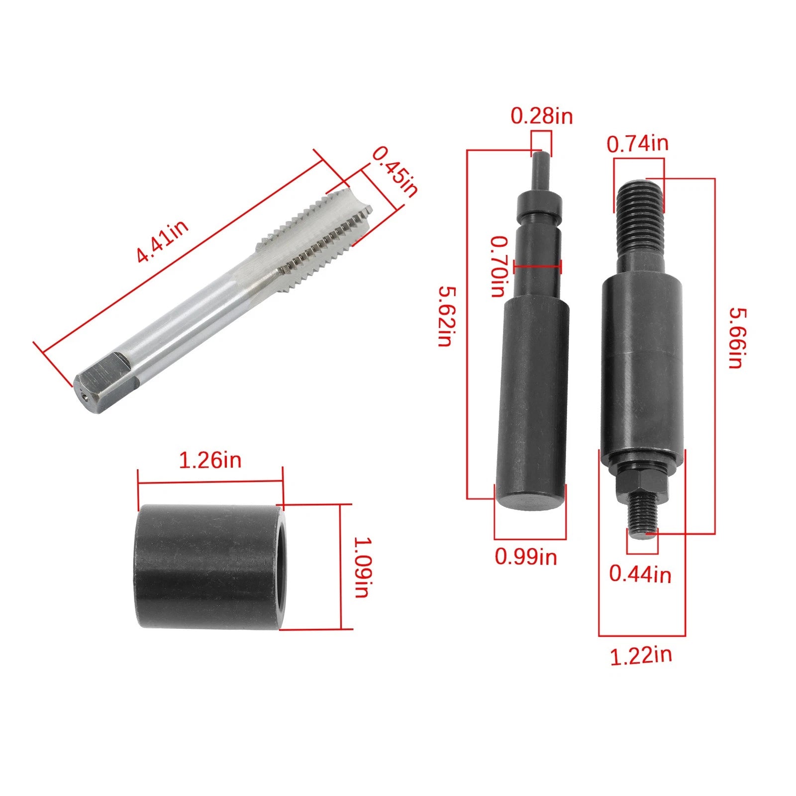 Fuel Injector Sleeve Removal Kit for Ford Powerstroke 6.0L/6.4L (2003–2010)