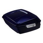 King Trunk for Harley Street Glide (2014–2024) Zephyr Blue/Black Sunglo