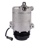 A/C Compressor w/ 5-Groove Pulley for Saab 9-3 9-3X (2003–2011) 12758381
