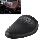 Motor Solo Driver Cushion Seat for Harley, Honda, Yamaha, Kawasaki, Suzuki (1pc)