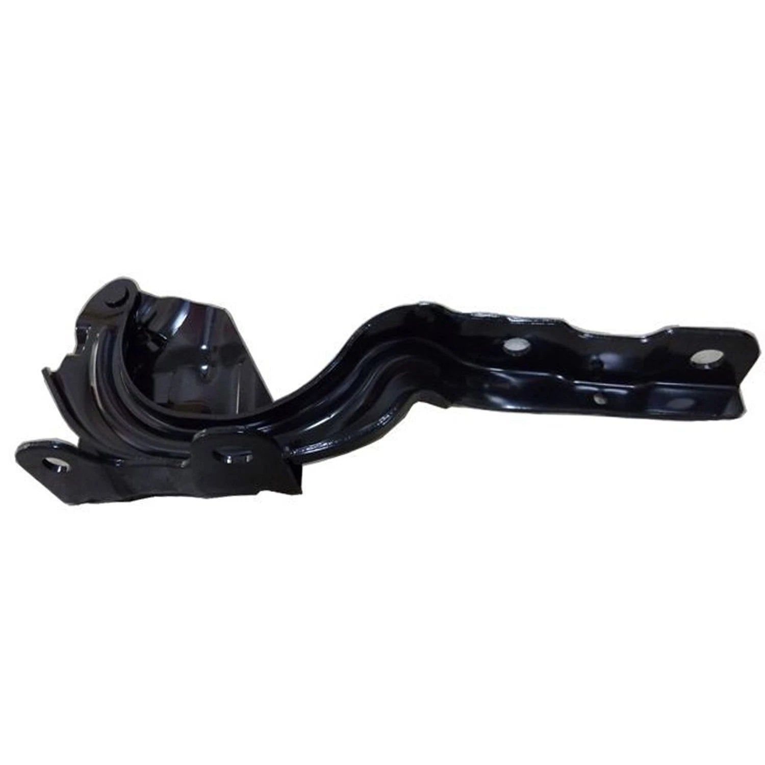 Hood Hinge Driver Side Replacement Black Steel for Kia Forte (2019–2021)