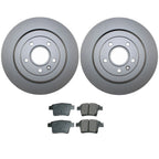 Rear Brake Kit 330mm Disc & Akebono Ceramic Pad for Ford Freestyle Taurus (2005–2007)