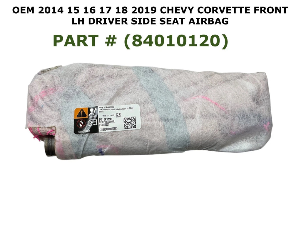 Front Left Side Seat Airbag for Chevy Corvette (2014–2019) 84010120