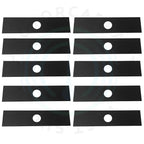 Set of 10 Edger Blades for Echo Mowers (8" x 2")