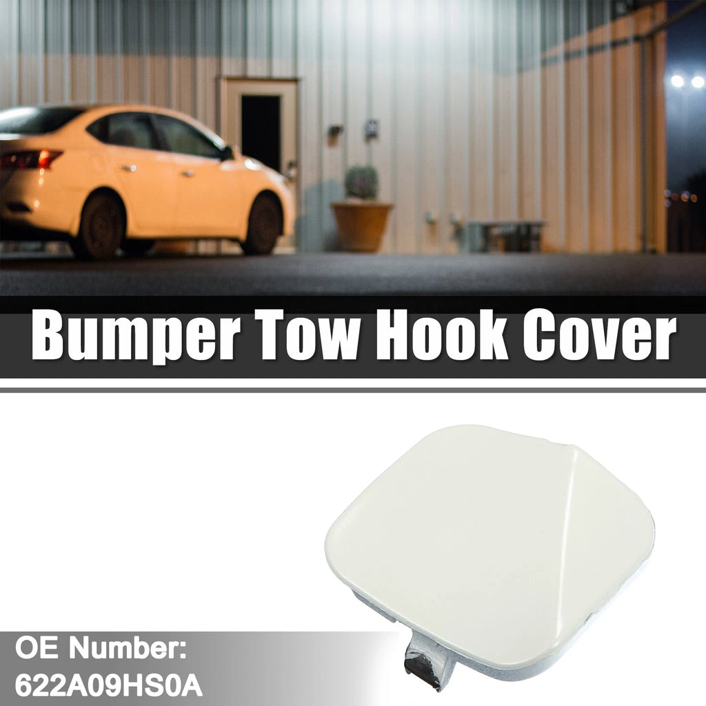 Tow Hook Cover Cap for Nissan Altima (2013–2018) - White
