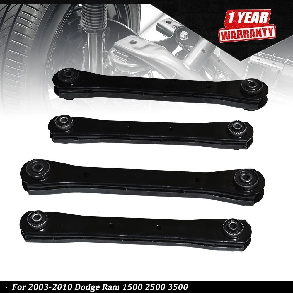Set of 2 Upper & Lower Control Arms for Dodge Ram 2500 (2003–2010)