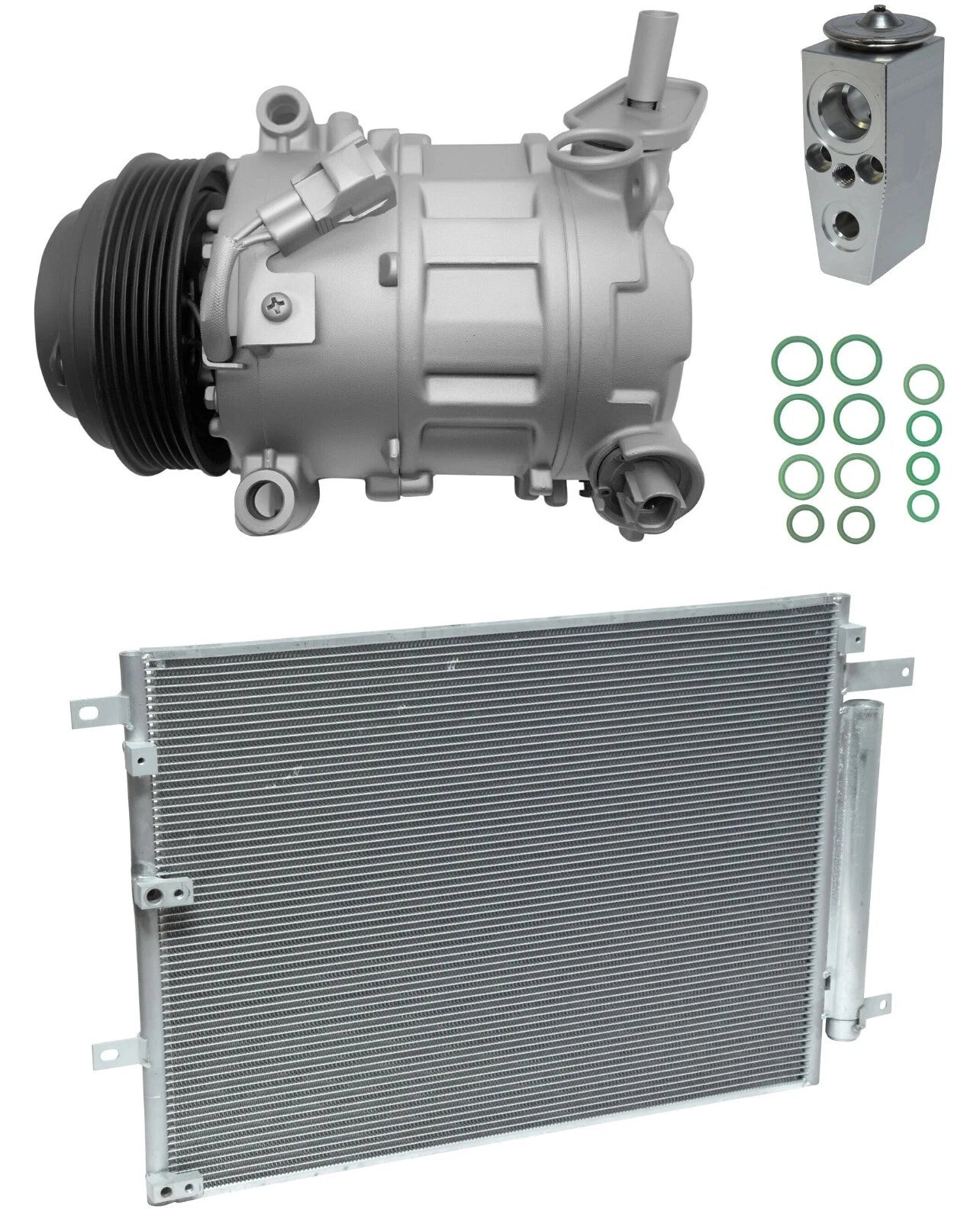 AC Compressor Kit With Condenser for Jeep Cherokee 2.4L (2018–2019)