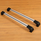 Set of 2 Silver Roof Rack Cross Bars for Mitsubishi Outlander Sport (2010–2024)