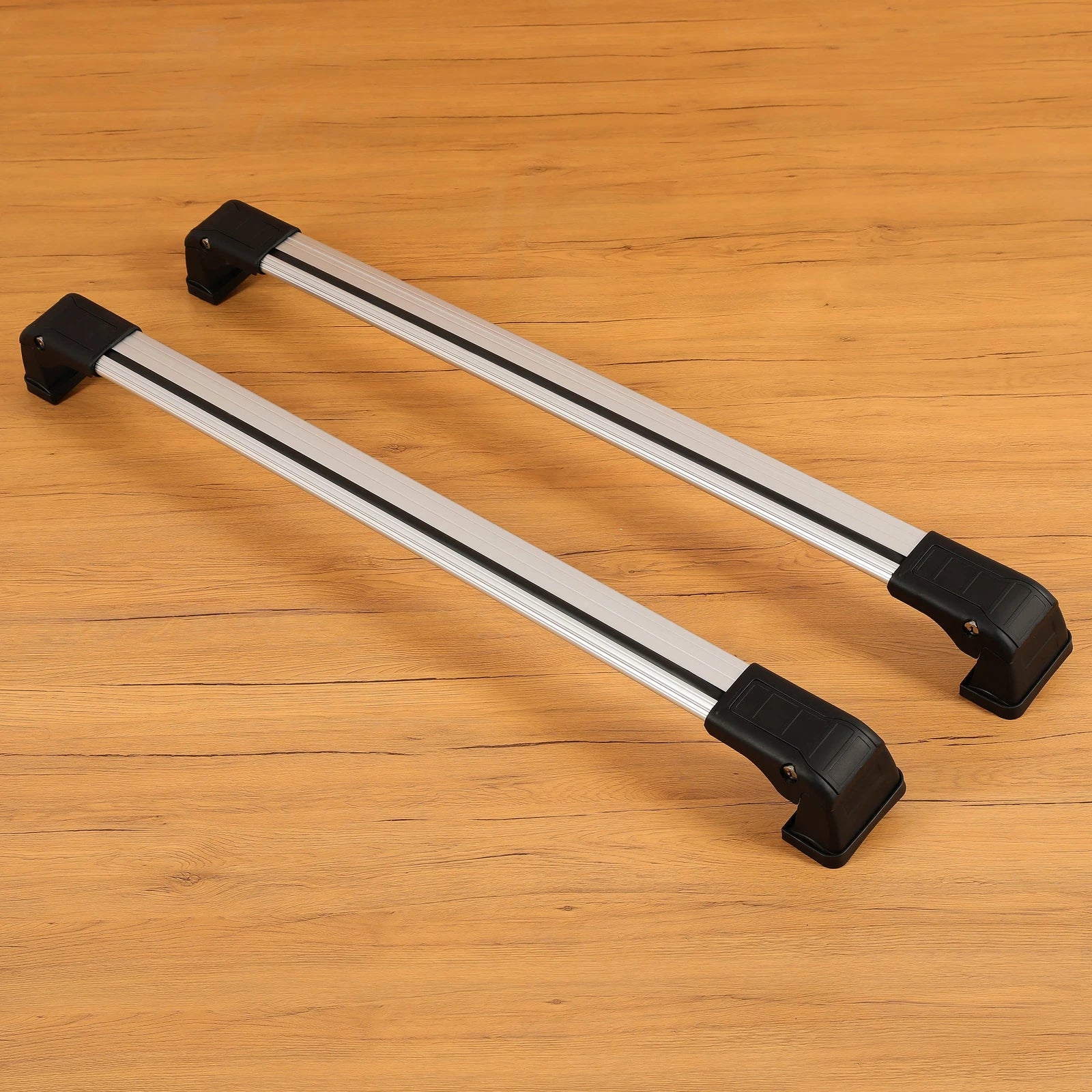 Set of 2 Silver Roof Rack Cross Bars for Mitsubishi Outlander Sport (2010–2024)