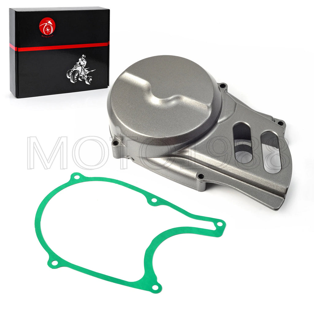 Flywheel Left Crankcase Cover with Gasket for Honda XR100R XR80R (1985–2004)
