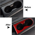 Rear Water Cup Holder Cover Trim for Hyundai Veloster JS (2019-2023) Red