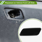 Front Left Washer Nozzle Cover Cap for Toyota Prado (2012–2015) 8504560090 Black