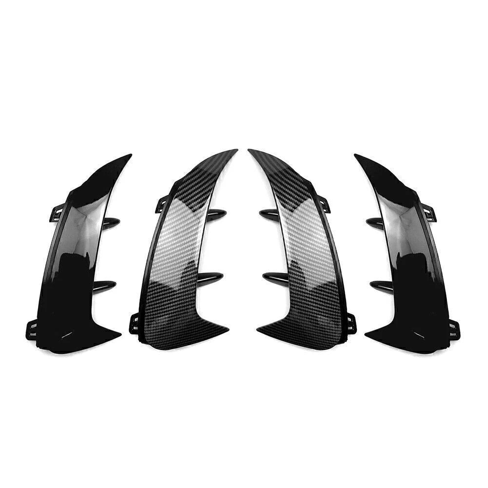 Pair Rear Spoiler Canard for Mercedes Benz A-Class W177 A200 A35 (2019–2022)
