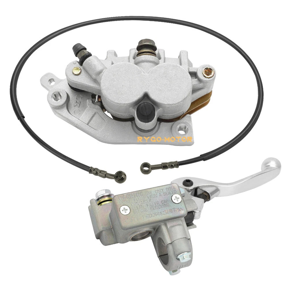 Front Brake Master Cylinder & Caliper Line Assy for Yamaha YZ125 YZ250 (2001–2007)