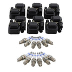 Set of 6 Ignition Coils & 12 Iridium Spark Plugs for V6 (2.6–3.7)