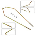 Propane Tank Hold Down Brackets Kit for Coleman Fleetwood Pop Up Camper (20LB)