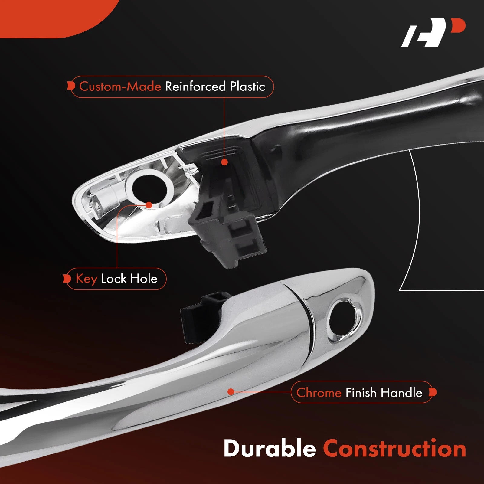 Front Left Exterior Door Handle for Kia Sorento (2016-2020)