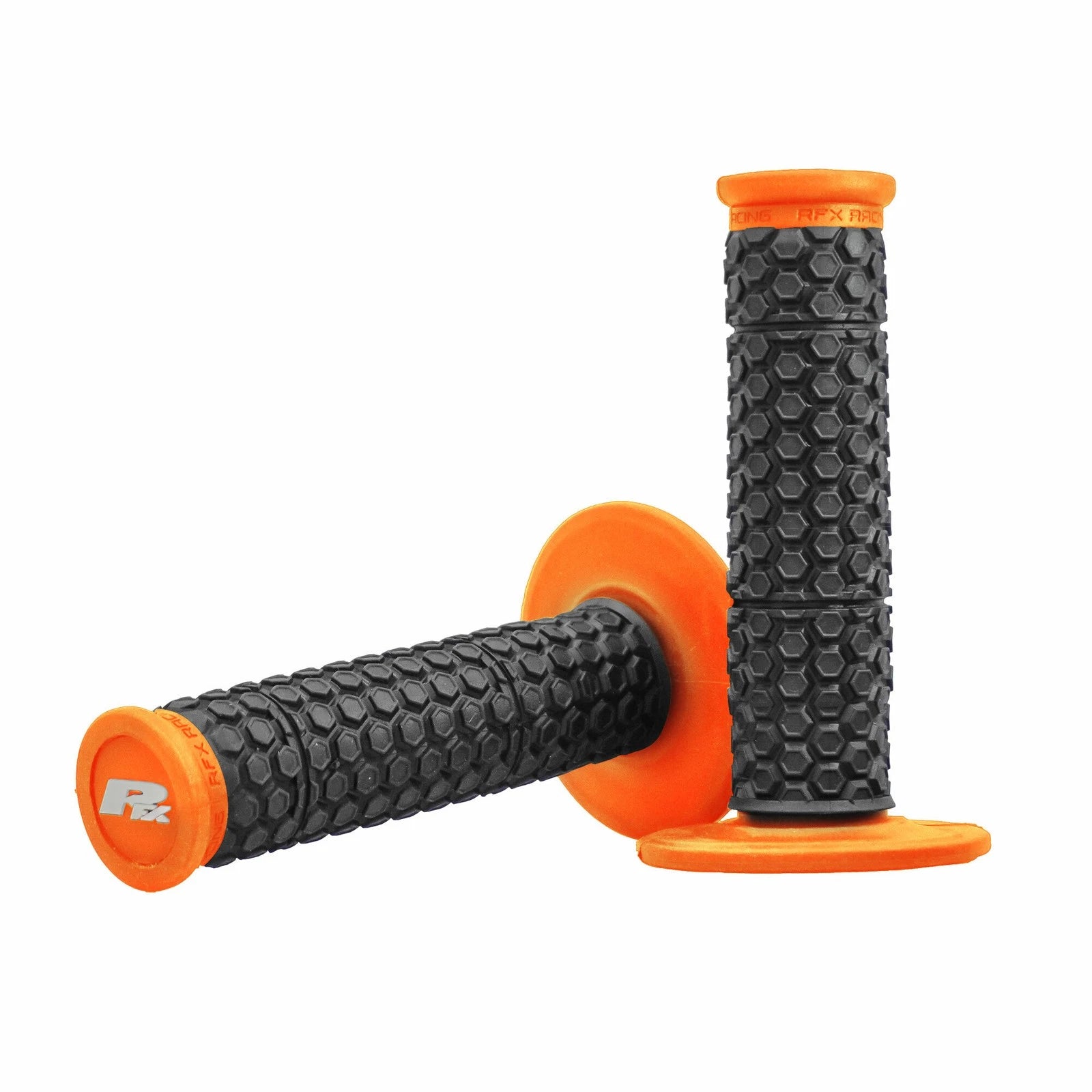 RFX Nanotube Grip Orange/Black for Offroad Motorcycles (2015–2023)