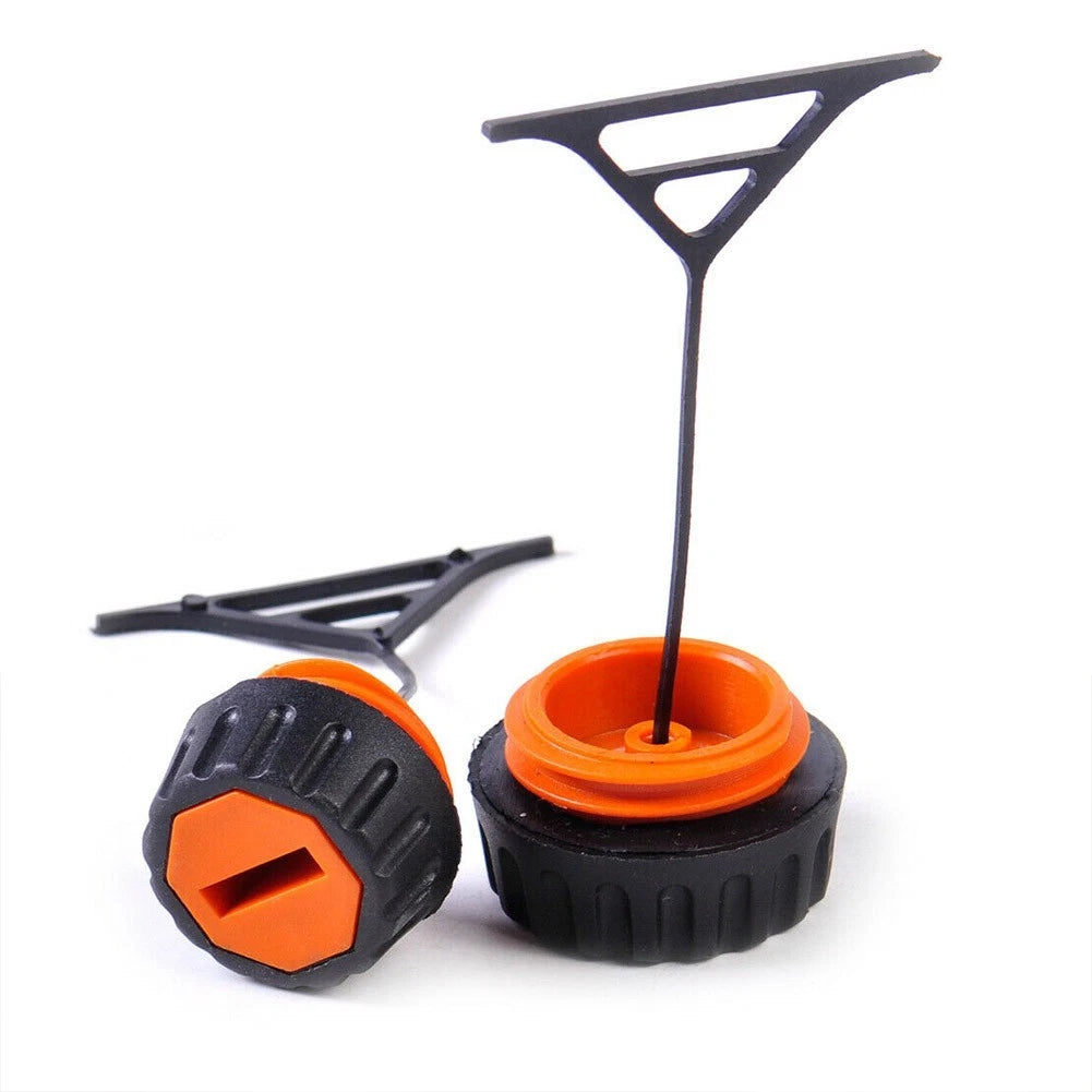 Gas Cap Kit for Chainsaw (Black & Orange)