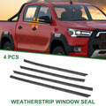 Set of 4 Weatherstrip Window Seal No.681710K010 for Toyota Hilux Vigo (2005–2014)