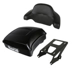 Trunk Pad Mount Rack for Harley Touring (2014–Present) Black Denim