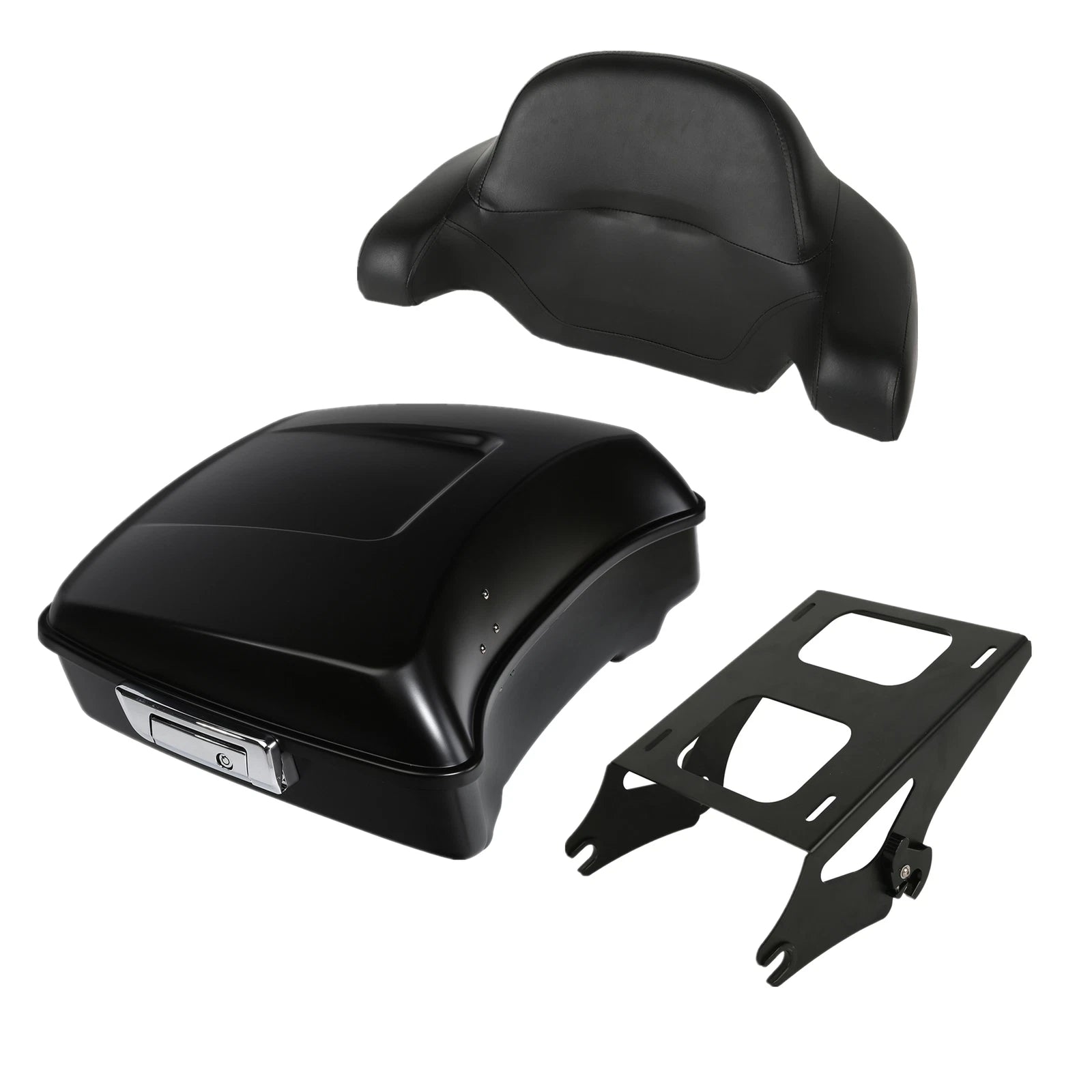 Trunk Pad Mount Rack for Harley Touring (2014–Present) Black Denim