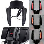 Rear Fender Fascia Smoke LED Light Lens for Harley Touring Street Glide (2009–2013)