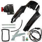 Rear Fender Fascia Set with LED Light for Harley Touring Road King Glide (2009–2013)