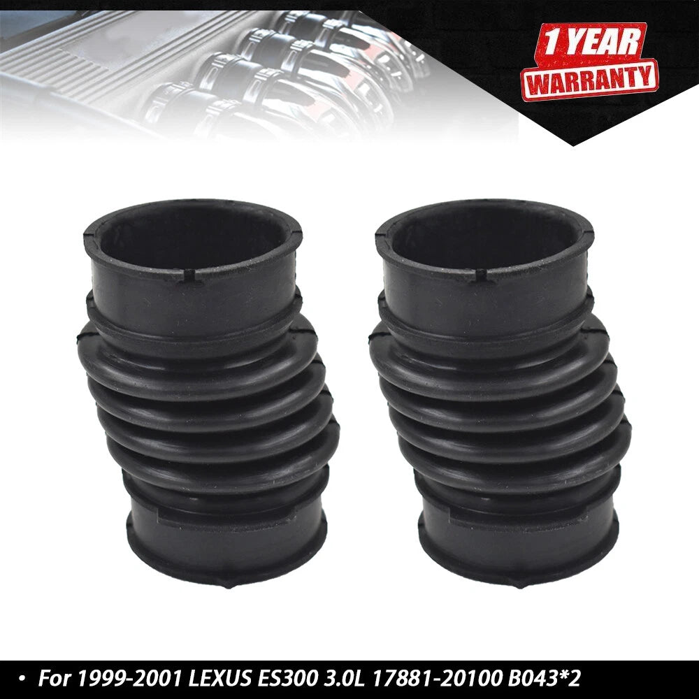 Set of 2 Engine Air Intake Hoses for Lexus ES300 (1999â2001)