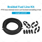 8AN PTFE Fuel Line Hose Kit 20FT for Dodge Avenger (2008–2014)