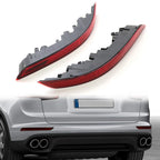 Rear Bumper Fog Light Reflectors for Porsche Cayenne (2015-2017)